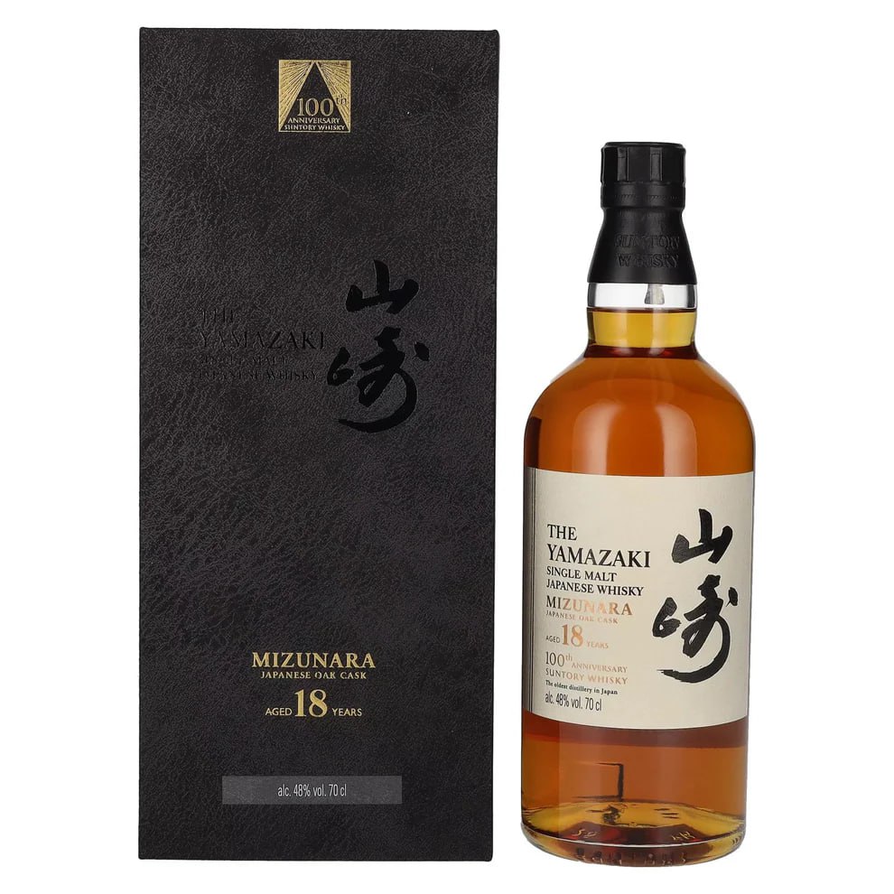 三得利山崎 18 年 100 週年水楢桶裝單一麥芽威士忌