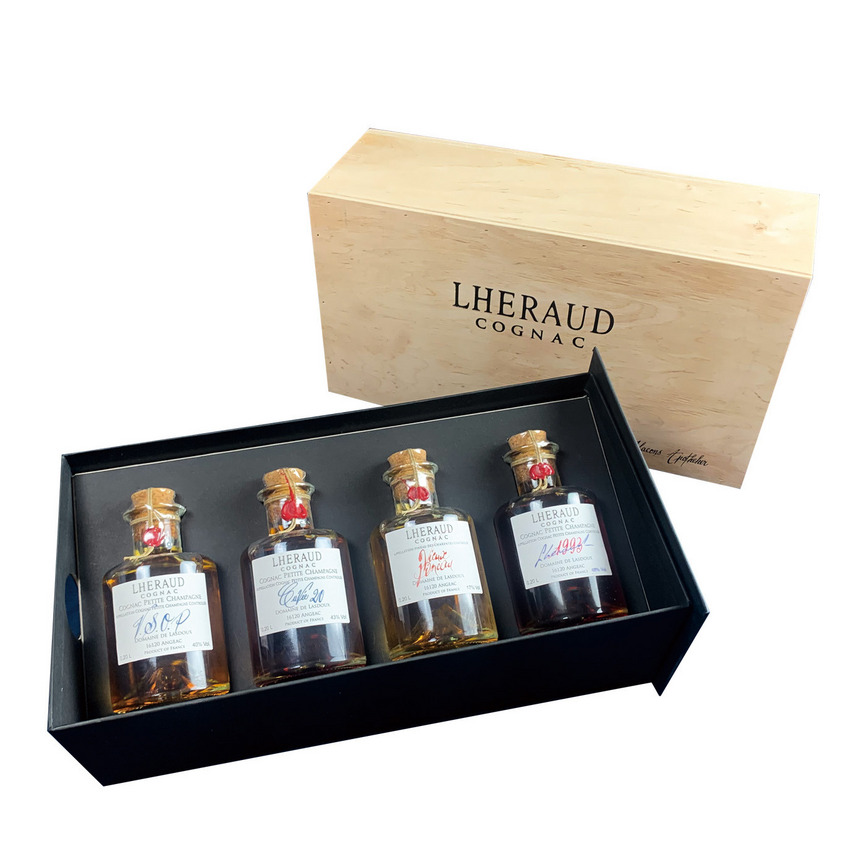 Lerault 乾邑白蘭地和皮諾套裝 200mlx4